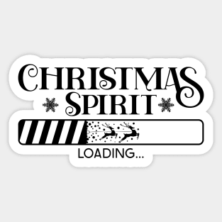 Christmas Spirit Loading Sticker